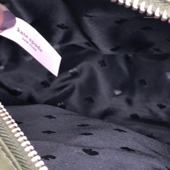 NWT Kate spade medium nylon backpack green - Picture 6 of 6